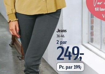 Føtex Jeans - 2 par tilbud