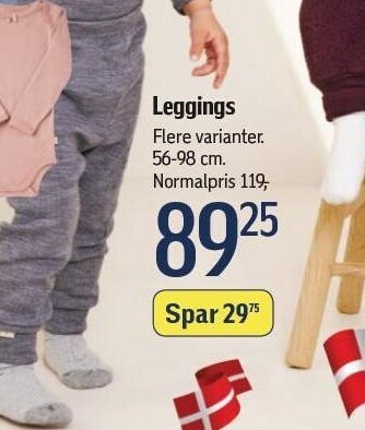 Føtex Leggings tilbud