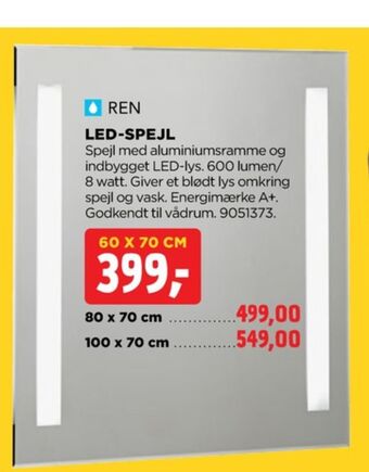 jem & fix Ren spejl tilbud