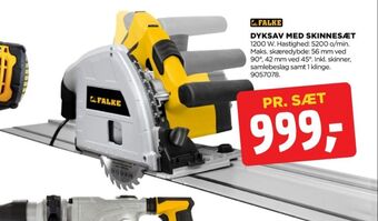 jem & fix Falke dyksav tilbud