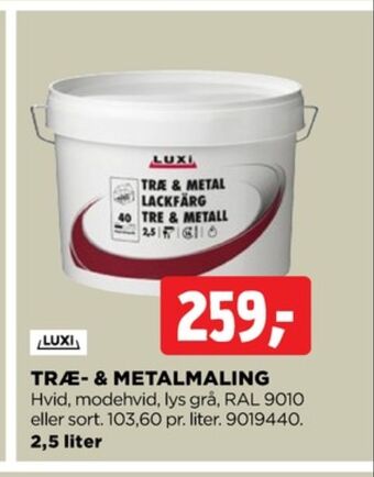 jem & fix Luxi maling tilbud