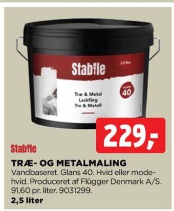 jem & fix Stabile maling tilbud