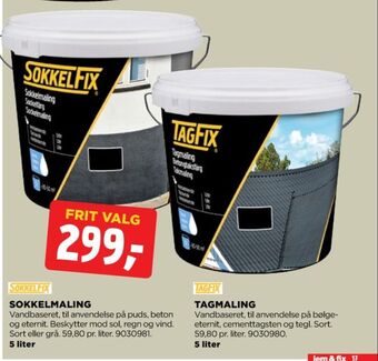 jem & fix Sokkelfix maling tilbud
