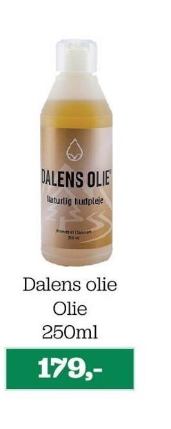 Dalens olie olie 250ml