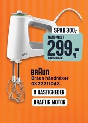 Braun håndmixer