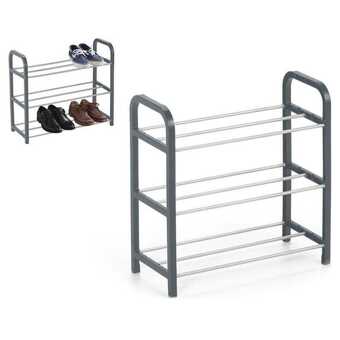 Skostativ confortime metal plastik 3 niveauer (40 x 19 x 44 cm)