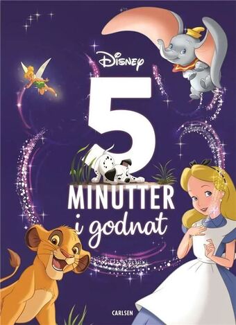 Bog & idé Fem minutter i godnat - disney - af disney, disney book group, – disney tilbud