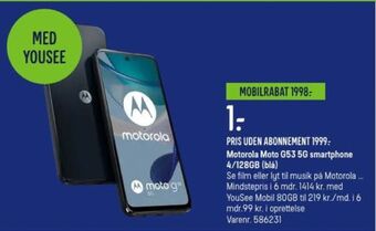 Elgiganten Moto g53 mobiltelefon tilbud