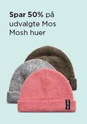 Salling Spar 50% på udvalgte mos mosh huer tilbud