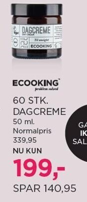 Salling 60 stk. dagcreme tilbud