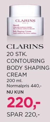 Salling 20 stk. contouring body shaping cream tilbud