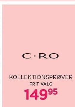 Salling Cro kollektionsprøver tilbud