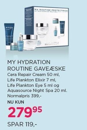 Salling My hydration routine gaveæske tilbud