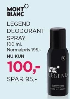 Legend deodorant spray