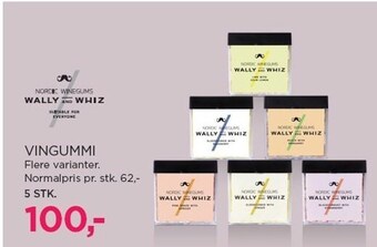 Salling Wally and whiz vingummi - 5 stk tilbud