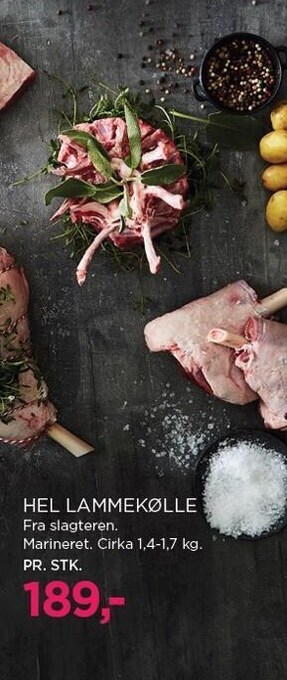 Hel lammekølle