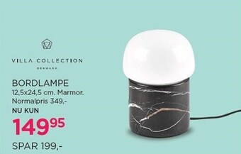 Salling Villa collection bordlampe tilbud
