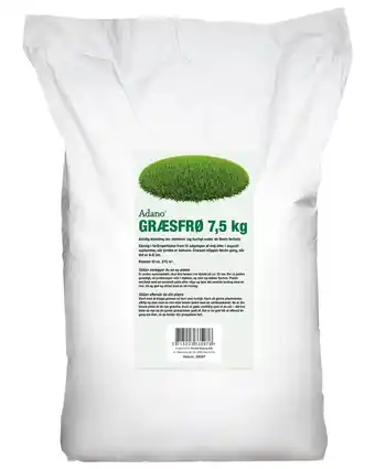 Harald Nyborg Adano græsfrø 7,5 kg tilbud