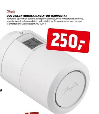 jem & fix ECO 2 ELEKTRONISK RADIATOR TERMOSTAT tilbud