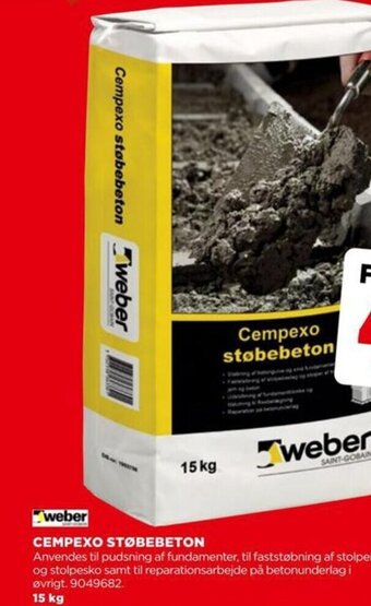 jem & fix CEMPEXO STØBEBETON tilbud
