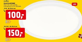 jem & fix nordlux OJA PLAFOND tilbud