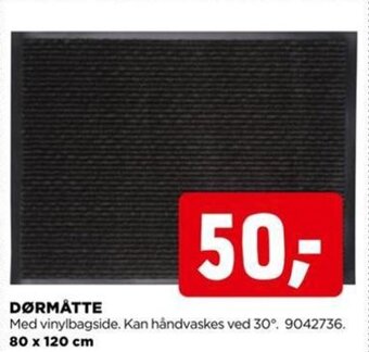 jem & fix DØRMÅTTE tilbud