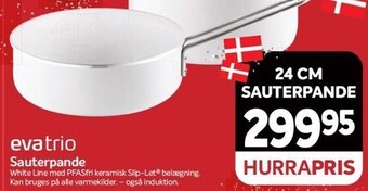 Din Isenkræmmer Eva trio sauterpande tilbud