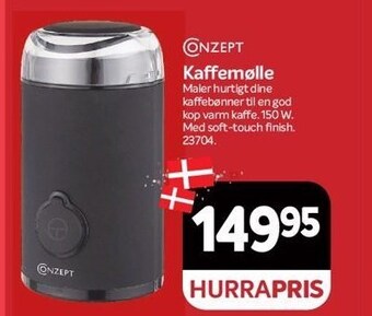 Din Isenkræmmer Conzept kaffemølle tilbud