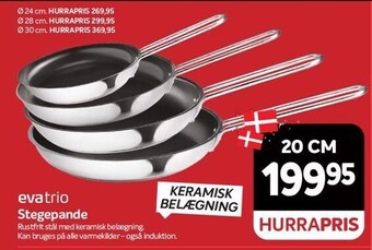 Din Isenkræmmer Eva trio stegepande tilbud