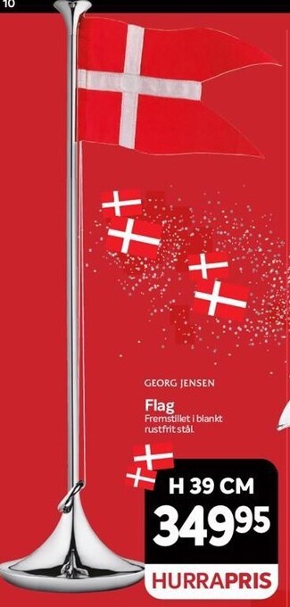 Din Isenkræmmer Georg jensen flag tilbud