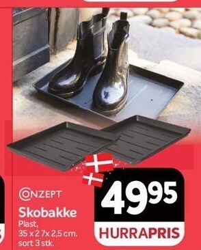 Din Isenkræmmer Conzept skobakke tilbud