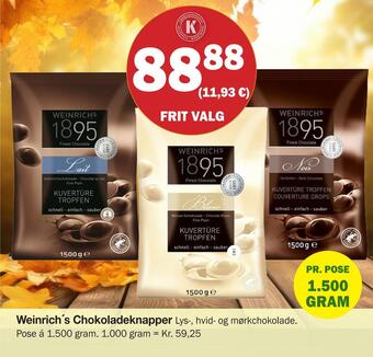 Weinrich's chokoladeknapper