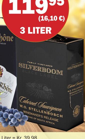 Købmandsgården Silverboom black label tilbud