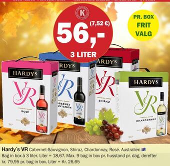 Købmandsgården Hardy's vr tilbud
