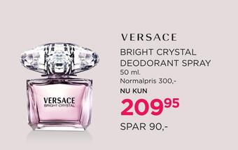 Bright crystal deodorant spray