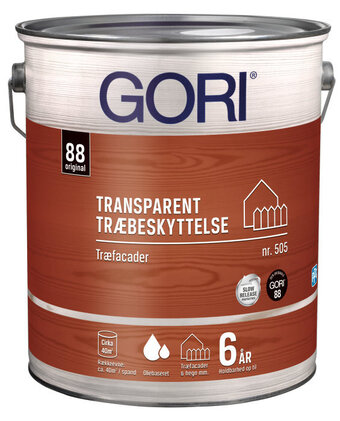 jem & fix Gori 505 transparent træbeskyttelse nød 5 liter tilbud