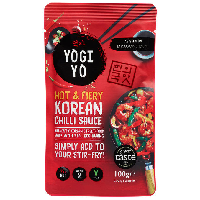 Yogiyo 2 x koreansk hot chilli stirfry sauce kolonial > sauce