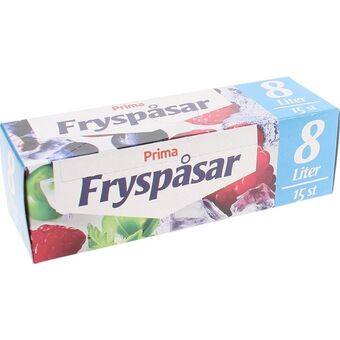 Motatos Prima | 2 x fryseposer 8l 15stk. | hjem & rengøring > rengøring, vask & opvask tilbud