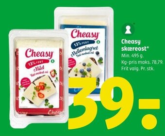 Coop 365 Cheasy skæreost tilbud