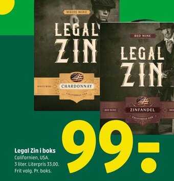 Legal Zin i boks