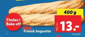 Fransk baguette