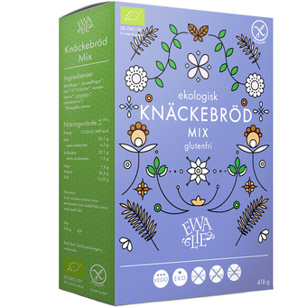 Ewalie | bagemix knækbrød glutenfri | kolonial > mel, bagning & dessert,korn, gryn og müsli,brød, kiks & kager > brød & knækb