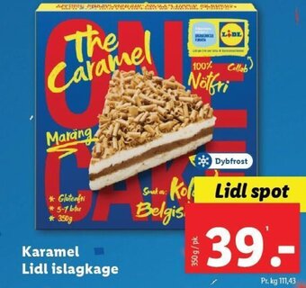 Lidl Karamel Lidl islagkage tilbud