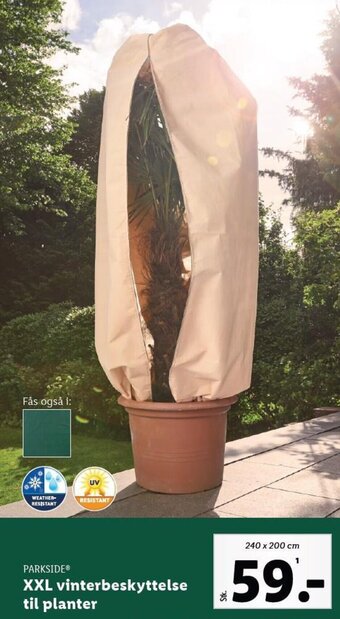 Lidl PARKSIDEⓇ XXL vinterbeskyttelse til planter tilbud