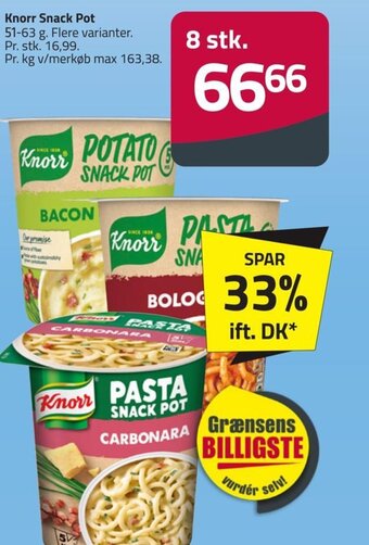 Fleggaard Knorr Snack Pot tilbud