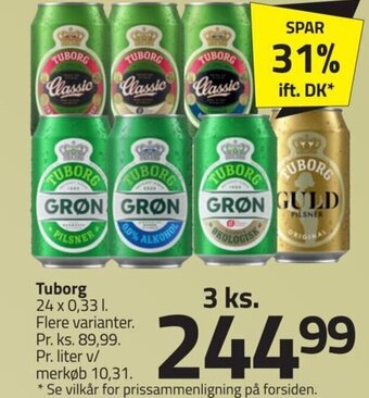 Fleggaard Tuborg tilbud