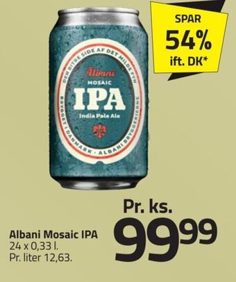 Fleggaard Albani Mosaic IPA tilbud
