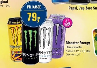 Otto Duborg Monster energy tilbud