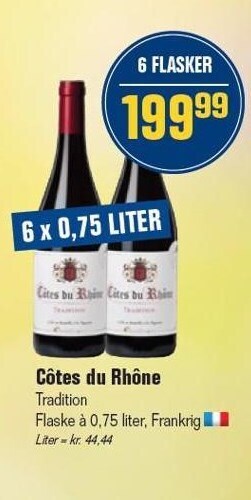 Otto Duborg Côtes du rhône tilbud