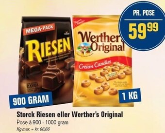 Otto Duborg Storck riesen eller werther''s original tilbud